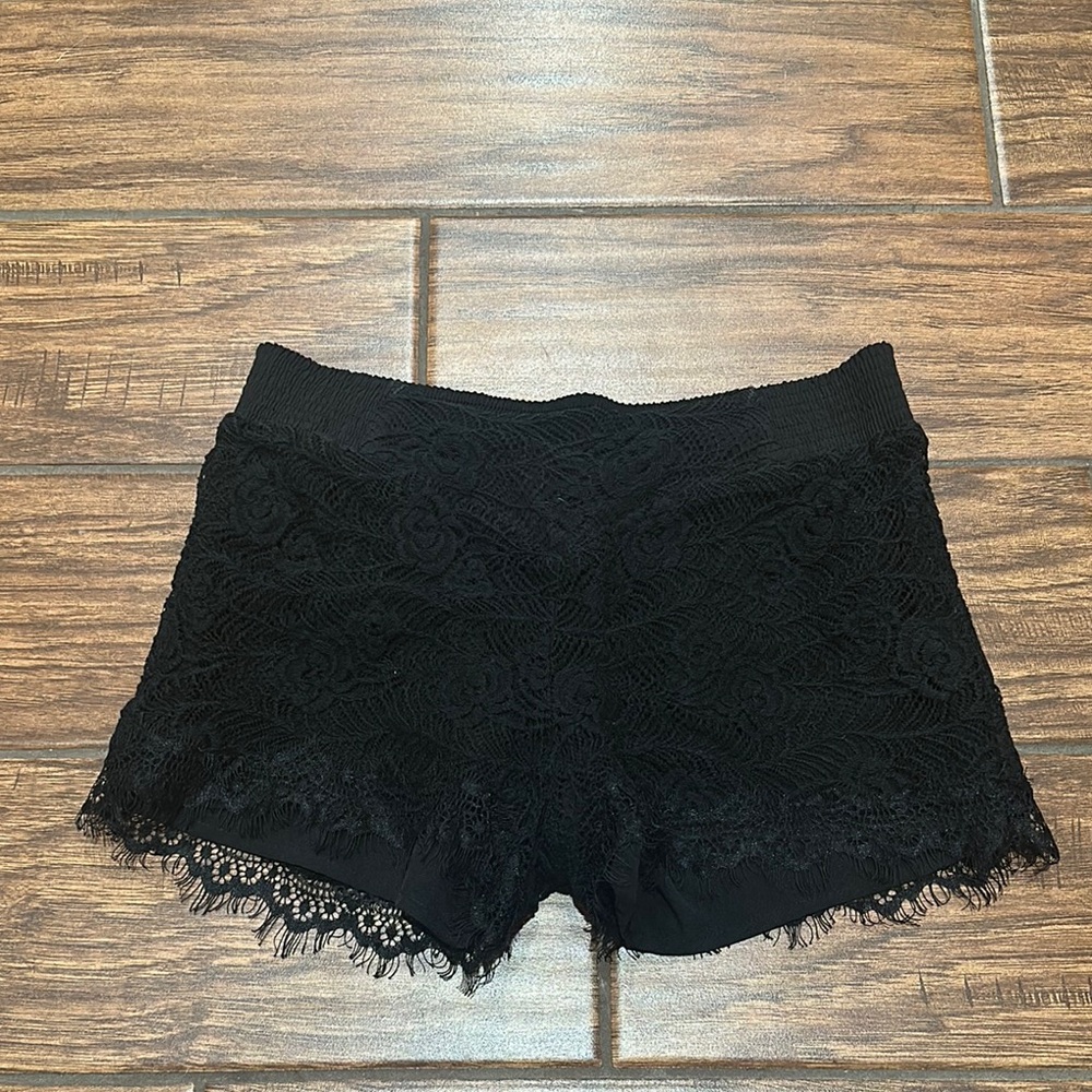 Miss Me brand Black Lace Women's Shorts